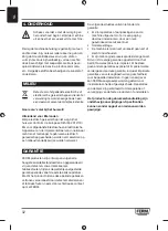 Preview for 32 page of Ferm CRM1054 Original Instructions Manual