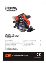 Предварительный просмотр 1 страницы Ferm CSM1049 Original Instructions Manual