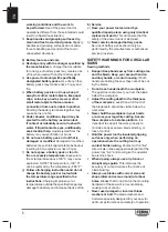 Предварительный просмотр 6 страницы Ferm CSM1049 Original Instructions Manual