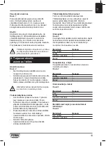 Preview for 33 page of Ferm CTM1012 Original Instructions Manual