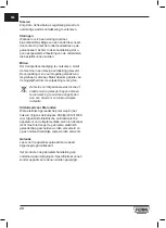 Preview for 20 page of Ferm CTM1017 Original Instructions Manual