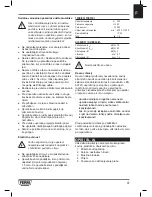 Preview for 47 page of Ferm DSM1009 Original Instructions Manual