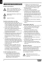 Предварительный просмотр 8 страницы Ferm ETM1004 Instruction Manual