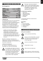 Предварительный просмотр 13 страницы Ferm ETM1005 Original Instructions Manual