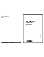 Preview for 1 page of Ferm FCD-2400 User Manual