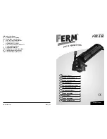 Ferm FES-350 User Manual предпросмотр