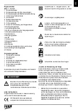 Preview for 11 page of Ferm FKZ-255S Original Instructions Manual