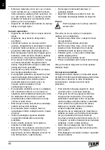 Предварительный просмотр 90 страницы Ferm FKZ-255S Original Instructions Manual