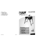 Preview for 1 page of Ferm FZB-205/1200 User Manual