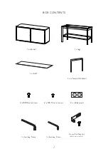 Preview for 2 page of Ferm Haze Sideboard Assembly Manual