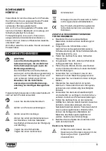 Предварительный просмотр 9 страницы Ferm HDM1014 Original Instructions Manual