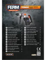 Preview for 1 page of Ferm HDM1021 Original Instructions Manual