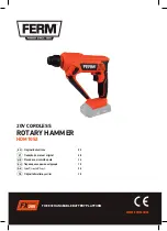 Ferm HDM1052 Original Instructions Manual предпросмотр