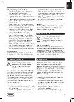 Preview for 9 page of Ferm HTM1005 Original Instructions Manual