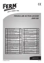 Ferm JSM1020 Original Instructions Manual preview