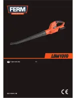 Ferm LBM1010 Original Instructions Manual preview