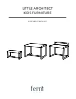 Предварительный просмотр 1 страницы Ferm LITTLE ARCHITECT BENCH Assembly Manual