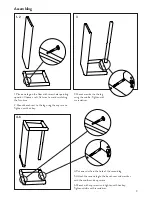 Предварительный просмотр 3 страницы Ferm LITTLE ARCHITECT BENCH Assembly Manual