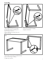 Предварительный просмотр 7 страницы Ferm LITTLE ARCHITECT BENCH Assembly Manual