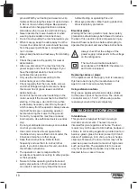 Предварительный просмотр 10 страницы Ferm LMM1012 Original Instructions Manual