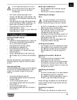 Предварительный просмотр 73 страницы Ferm MSM1031 Original Instructions Manual