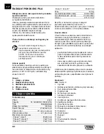 Предварительный просмотр 82 страницы Ferm MSM1031 Original Instructions Manual