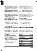 Предварительный просмотр 8 страницы Ferm MSM1040 Original Instructions Manual