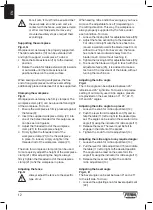 Предварительный просмотр 12 страницы Ferm MSM1040 Original Instructions Manual