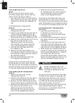 Предварительный просмотр 26 страницы Ferm MSM1040 Original Instructions Manual