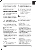 Предварительный просмотр 33 страницы Ferm MSM1040 Original Instructions Manual