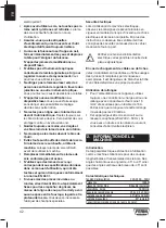 Предварительный просмотр 42 страницы Ferm MSM1040 Original Instructions Manual