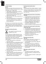 Предварительный просмотр 102 страницы Ferm MSM1040 Original Instructions Manual