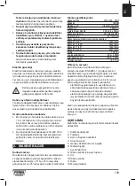 Предварительный просмотр 129 страницы Ferm MSM1040 Original Instructions Manual