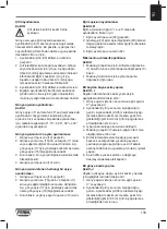 Предварительный просмотр 133 страницы Ferm MSM1040 Original Instructions Manual