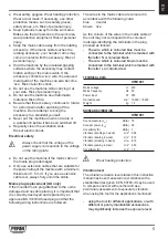 Preview for 5 page of Ferm OTM1001 Original Instructions Manual