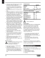 Предварительный просмотр 40 страницы Ferm OTM1005 Original Instructions Manual