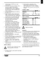 Предварительный просмотр 45 страницы Ferm OTM1005 Original Instructions Manual