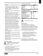 Предварительный просмотр 85 страницы Ferm OTM1005 Original Instructions Manual