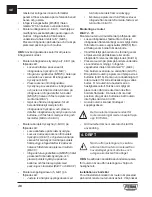 Preview for 46 page of Ferm PRA1011 Original Instructions Manual