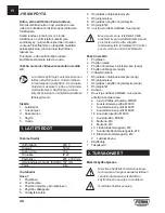 Preview for 48 page of Ferm PRA1011 Original Instructions Manual