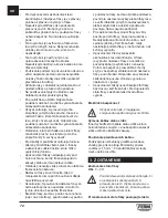 Preview for 72 page of Ferm PRA1011 Original Instructions Manual