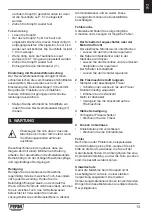 Preview for 13 page of Ferm prm1015 Original Instructions Manual