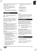 Preview for 21 page of Ferm PRM1019P Original Instructions Manual