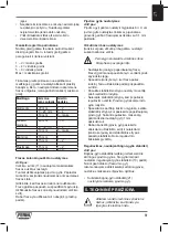 Preview for 61 page of Ferm PRM1019P Original Instructions Manual