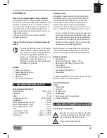 Preview for 39 page of Ferm RSM1019 Original Instructions Manual