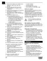 Предварительный просмотр 22 страницы Ferm tsm1031 Original Instructions Manual