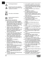 Предварительный просмотр 54 страницы Ferm tsm1031 Original Instructions Manual