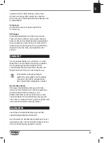 Preview for 23 page of Ferm TSM1034 Original Instructions Manual