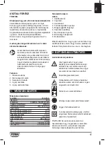 Preview for 67 page of Ferm TSM1034 Original Instructions Manual