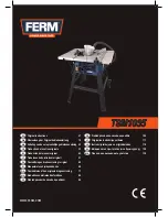 Preview for 1 page of Ferm TSM1035 Original Instructions Manual